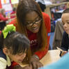 Teaching working with young students