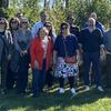 Faculty during the departmental retreat 2022 at Temple Ambler field station
